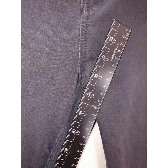 FREE PEOPLE Black Flare Elastic Waist Pull On Pants Women's Size 29 - Picture 3 of 5